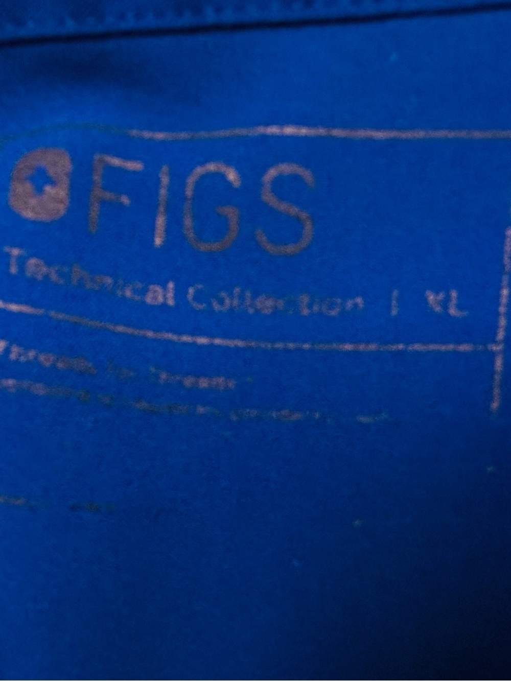 Figs Rafaela Oversized Scrub Top. - Picture 2 of 2